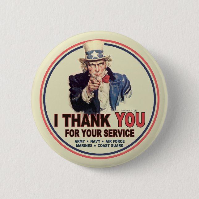 BADGE ROND 5 CM I MERCI (Devant)