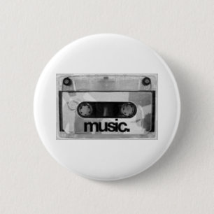 Badge Rond 5 Cm i♥music