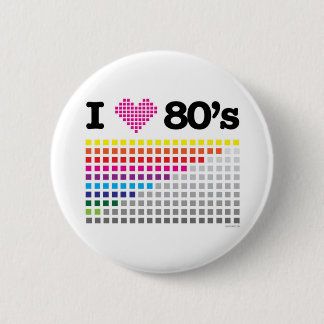 Badge Rond 5 Cm i_ove 80s