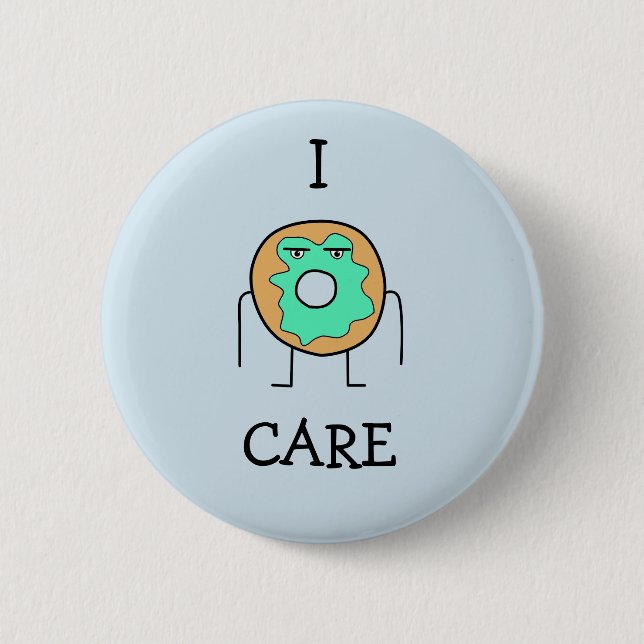 Badge Rond 5 Cm I Pin de soin de beignet (Devant)