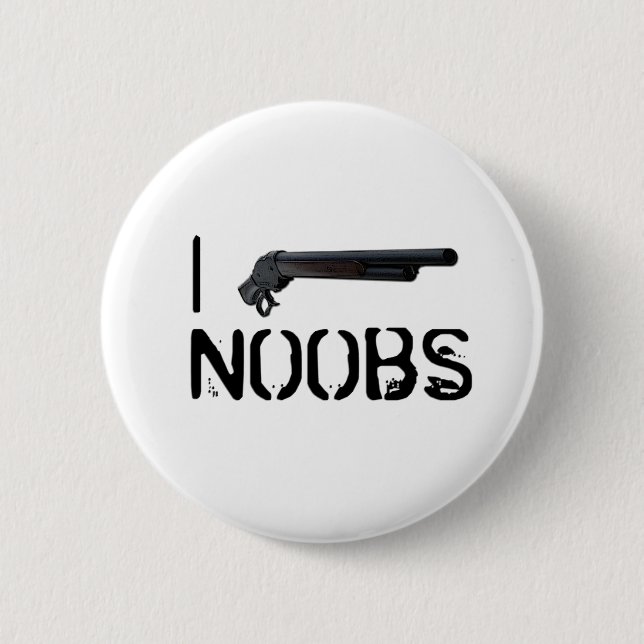 Badge Rond 5 Cm I Pwn Noobs (Devant)