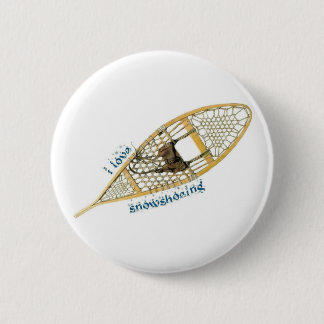 Badge Rond 5 Cm i. Snowshoeing