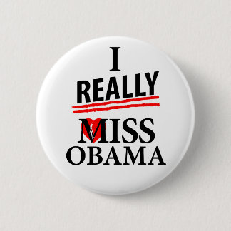 Badge Rond 5 Cm I vraiment Mlle Obama !