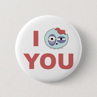 Badge Rond 5 Cm I zombi vous