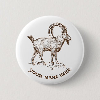 Badge Rond 5 Cm Ibex