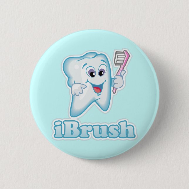 Badge Rond 5 Cm iBrush (Devant)