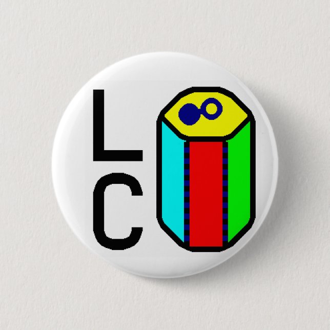 Badge Rond 5 Cm Icône de LogiCola (Devant)