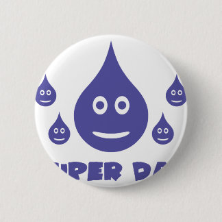 Badge Rond 5 Cm icône super papa