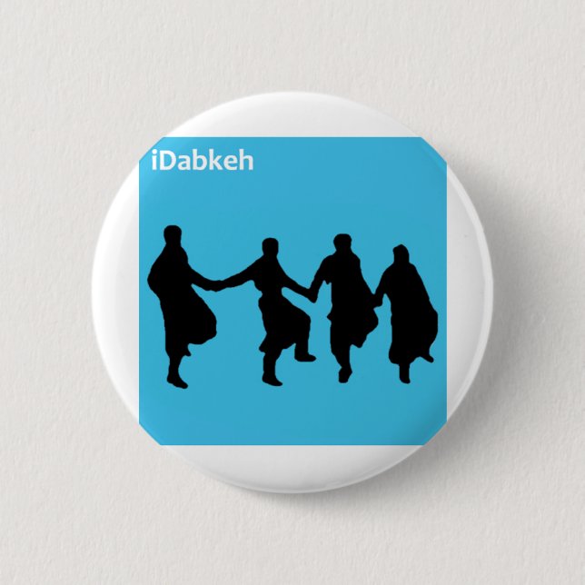 Badge Rond 5 Cm iDabkeh (Devant)