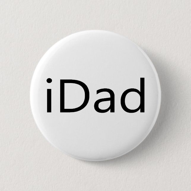 Badge Rond 5 Cm iDad (Devant)