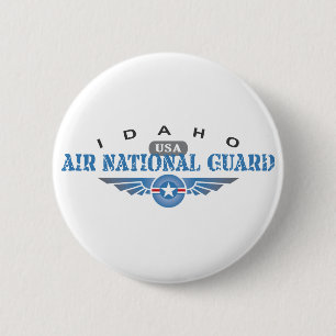 Badge Rond 5 Cm Idaho Air National Guard - États-Unis