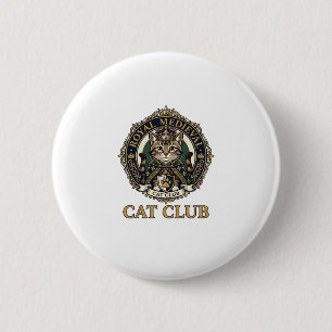 Badge Rond 5 Cm Idée cadeau Royal Medieval Cat Cat Dad - Royal Med