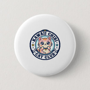 Badge Rond 5 Cm Idée de cadeau maman chat chibi kawaii - Kawaii Ch