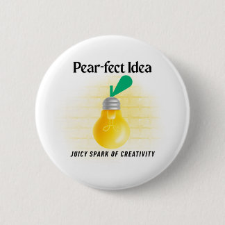 Badge Rond 5 Cm Idée Pear-fect