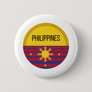 Badge Rond 5 Cm Idées de design mignonne Philippines Coucher de so