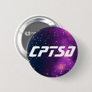 Badge Rond 5 Cm Identité de galaxie personnalisable CPTSD