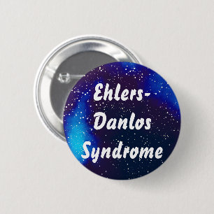 Badge Rond 5 Cm Identité Galaxie personnalisable EDS