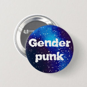 Badge Rond 5 Cm Identité Galaxie personnalisable Genderpunk