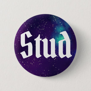 Badge Rond 5 Cm Identité Galaxie personnalisable Stud