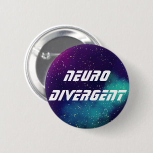 Badge Rond 5 Cm Identité personnalisable de galaxie de