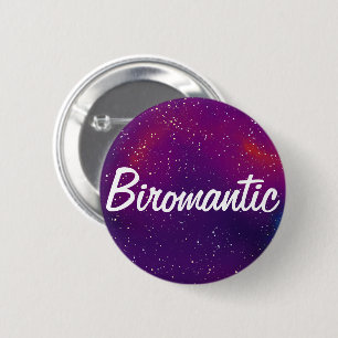 Badge Rond 5 Cm Identité personnalisable de galaxie de Biromantic