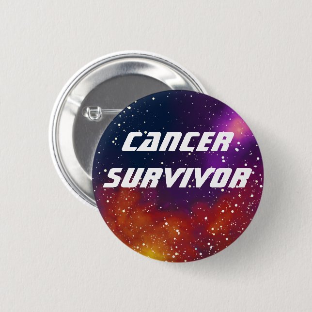 Badge Rond 5 Cm Identité personnalisable de galaxie de survivant (Devant & derrière)