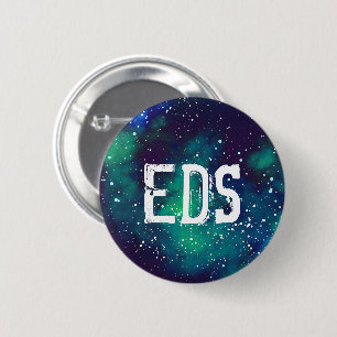 Badge Rond 5 Cm Identité personnalisable de la galaxie EDS