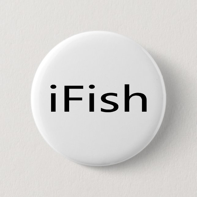 Badge Rond 5 Cm iFish (Devant)