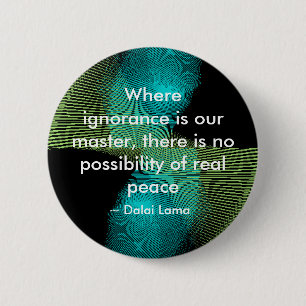 Badge Rond 5 Cm Ignorance - bouton