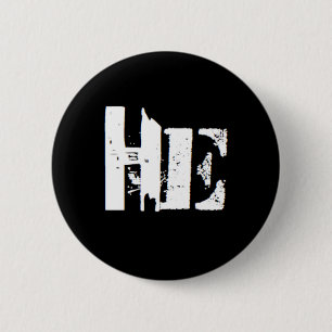 Badge Rond 5 Cm "Il" est mon pronom