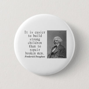 Badge Rond 5 Cm Il est plus facile de construire - Frederick
