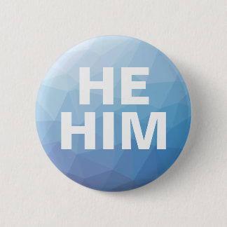 Badge Rond 5 Cm Il il pronoms masculins de genre