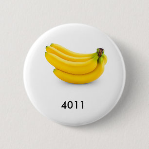 Badge Rond 5 Cm Il semble assez bonne manger les bananes