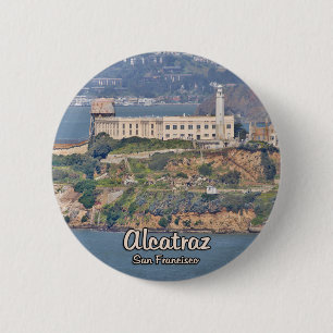 Badge Rond 5 Cm Île Alcatraz