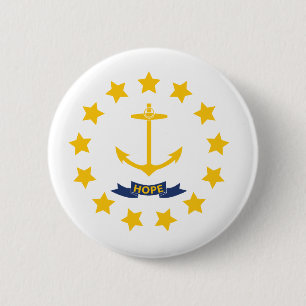 Badge Rond 5 Cm Île de Rhode