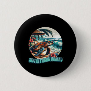 Badge Rond 5 Cm Île de South Padre _4 