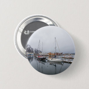 Badge Rond 5 Cm Îles Svolvaer Lofoten