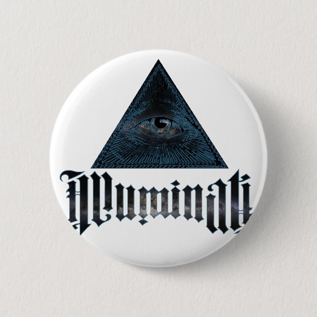 Badge Rond 5 Cm Illuminati (Devant)
