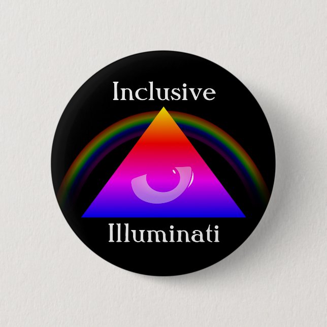 Badge Rond 5 Cm Illuminati inclus (Devant)