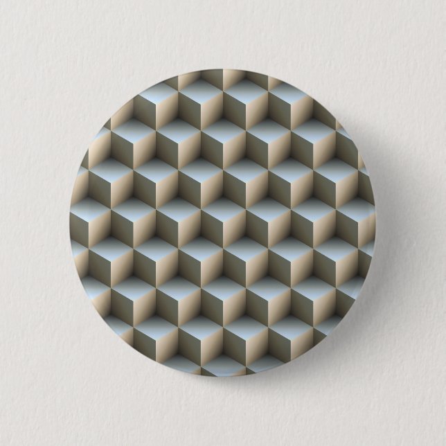 Badge Rond 5 Cm Illusions optiques (Devant)