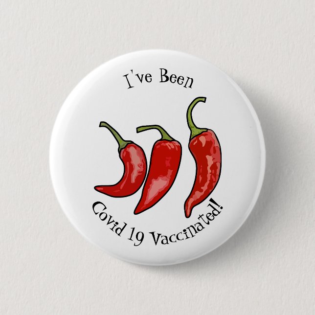 Badge Rond 5 Cm Illustration de chili (Devant)