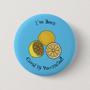 Badge Rond 5 Cm Illustration de citron