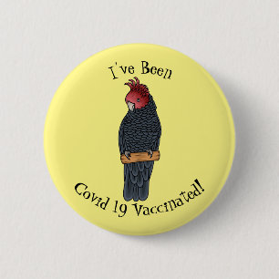 Badge Rond 5 Cm Illustration de dessin animé de coqs de gangs de g