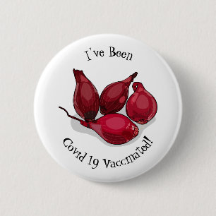 Badge Rond 5 Cm Illustration de dessin animé Shallot