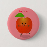 Illustration de dessin animé sur la pomme de danse