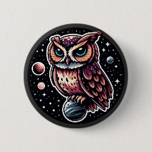 Illustration de la Chouette cosmique - hibou, espa