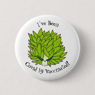 Badge Rond 5 Cm Illustration de la feuille de limon