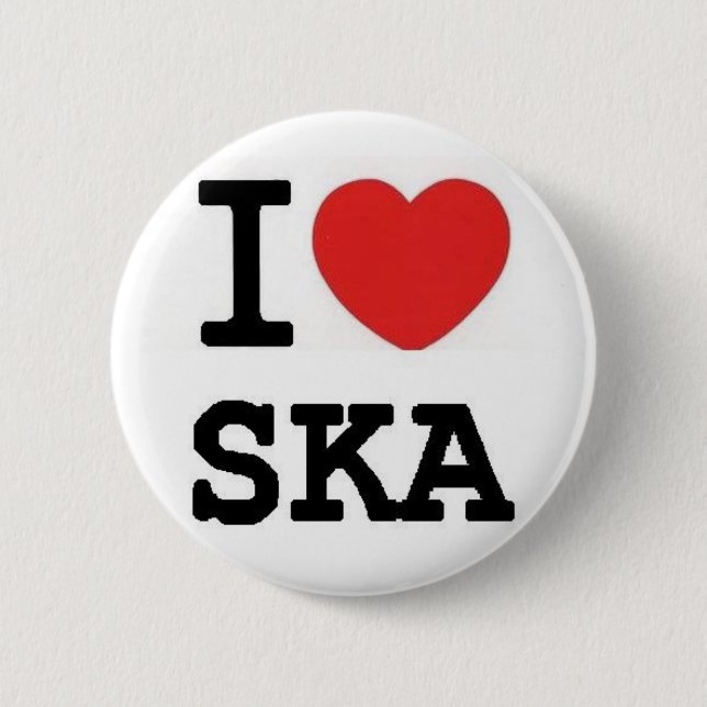 Badge Rond 5 Cm iloveska (Devant)