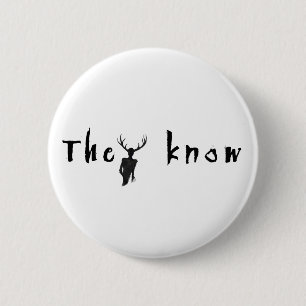 Badge Rond 5 Cm Ils connaissent - le bouton