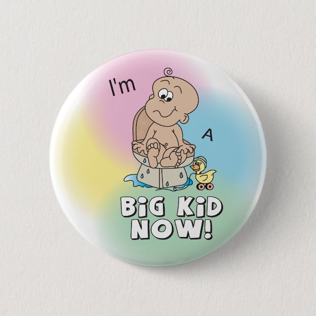 Badge Rond 5 Cm I'm a Big Kid (Devant)